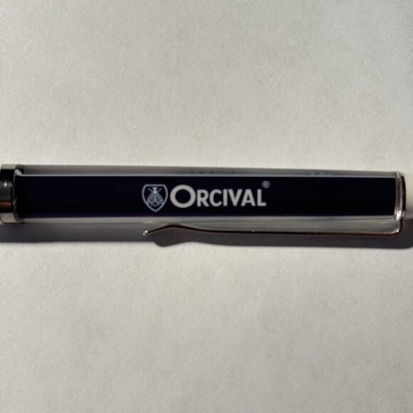 Orcival France Advertising Floaty Pen Clothing Brand Striped Shirts French Navy - Picture 2 of 10